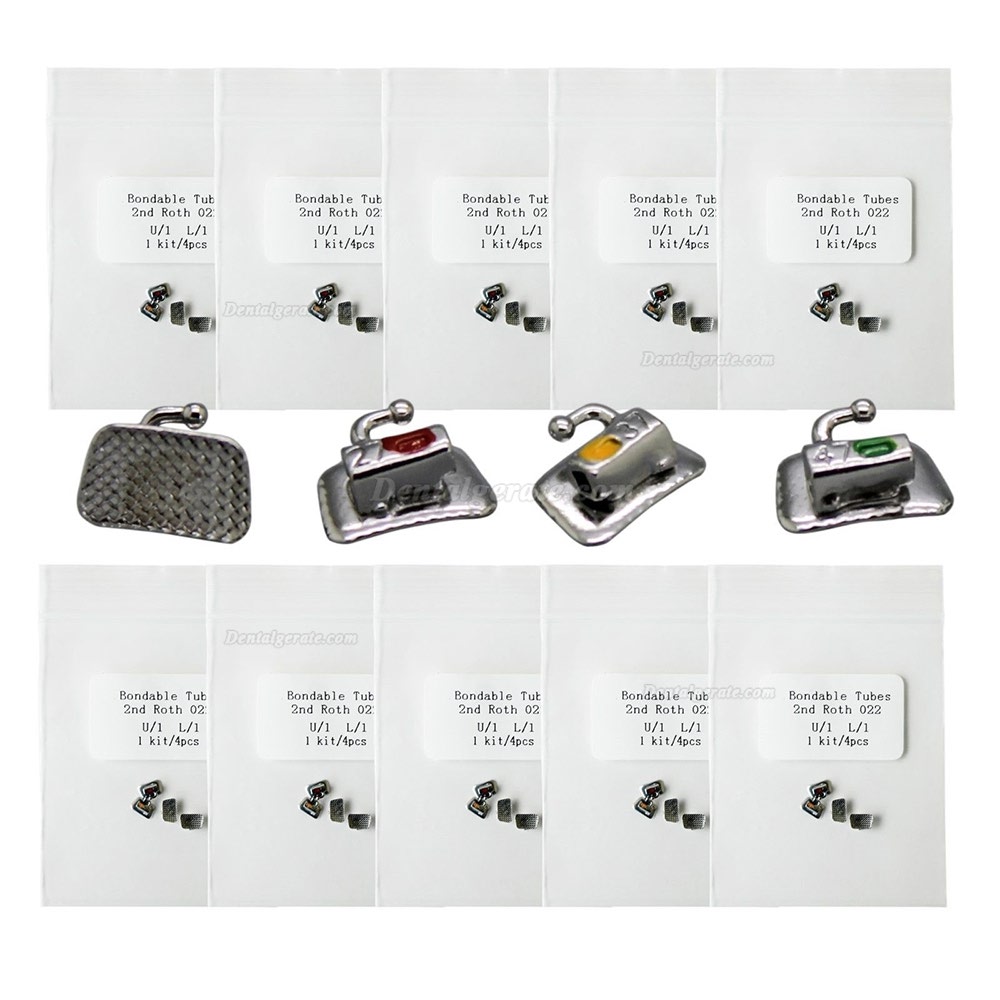 5 Sets Dental Kieferorthopädische Bukkal Rohre 1st 2nd Molar Bondbar Roth Slot 022 5 Sets Dental Kieferorthopädische Bukkal Rohre 1st 2nd Molar Bondbar Roth Slot 022