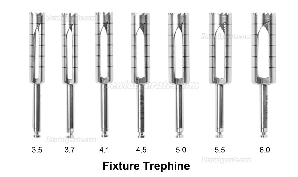 Master-Kit zur Implantat- und Schraubenentfernung MCT FSRK-02 Bohrschablonenentferner Master-Kit zur Implantat- und Schraubenentfernung MCT FSRK-02 Bohrschablonenentferner