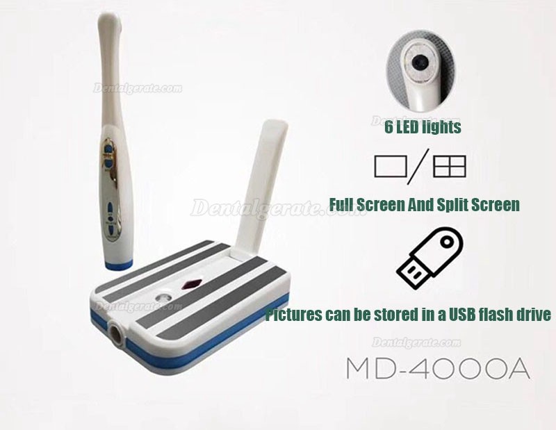 Magenta MD4000 Intraorale Kamera Kabellos Zahnarzt 1/4" CMOS VGA & HDMI Magenta MD4000 Intraorale Kamera Kabellos Zahnarzt 1/4" CMOS VGA & HDMI