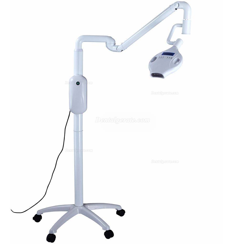 30W Neue LED Z&auml;hne Bleaching Ger&auml;t 6 St&uuml;ck Blaues Licht Zahnbleaching Lampe Bodenst&auml;nder Style