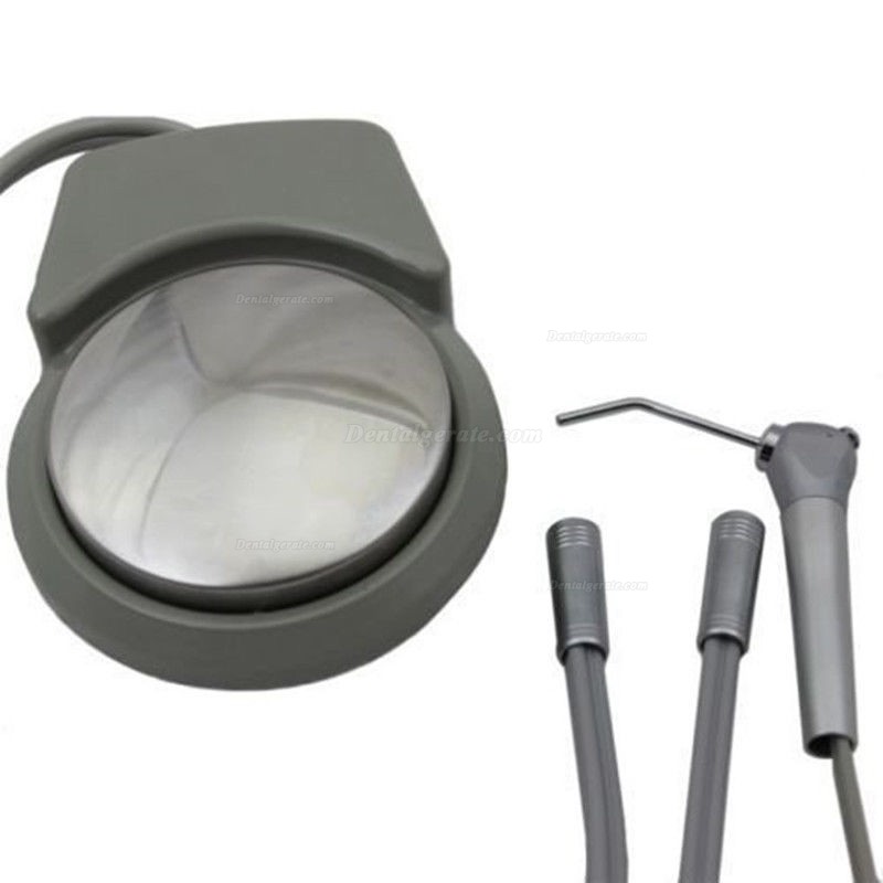 2017 Tragbarer Dental Mobiler Stuhl mit LED Lampe + Abfallbecken + Dental Turbine Einheit