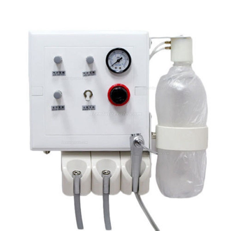 2017 Tragbarer Dental Mobiler Stuhl mit LED Lampe + Abfallbecken + Dental Turbine Einheit