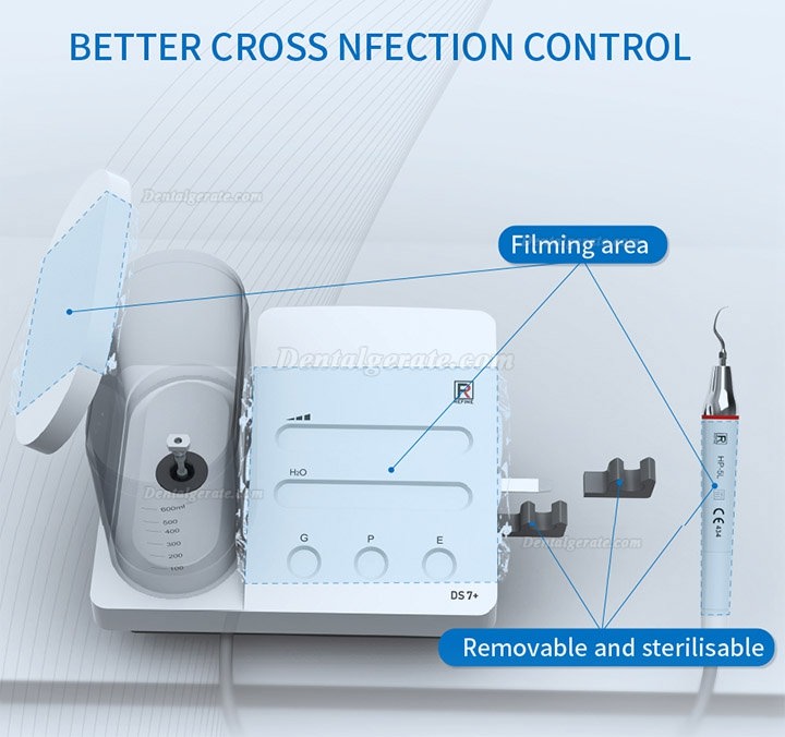 Refine MaxPiezo7/DS7 UltraschallScaler Wurzelkanalbew&auml;sserung Scaler Kompatibles EMS / SATELEC
