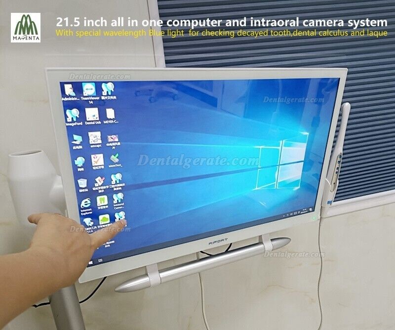 Magenta YF-2200P+ Dental Intraoralkamera VGA+HDMI mit 21,5 Zoll Touchscreen
