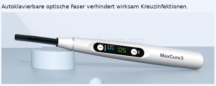 Refine MaxCure3 LED Polymerisationslampe Kabellos 1200mw