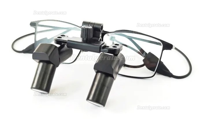 Micare EFM-450X 4.5X Dental Flip-up Ergonomic Lupenbrille, Ergo Zahnarzt Lupenbrille