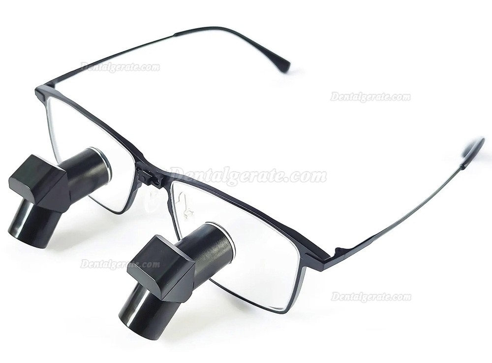 Micare ENM-350X 3.5X Dental Ergonomic Lupenbrille,TTL Chirurgische Lupenbrille (Kunststofflinsen)