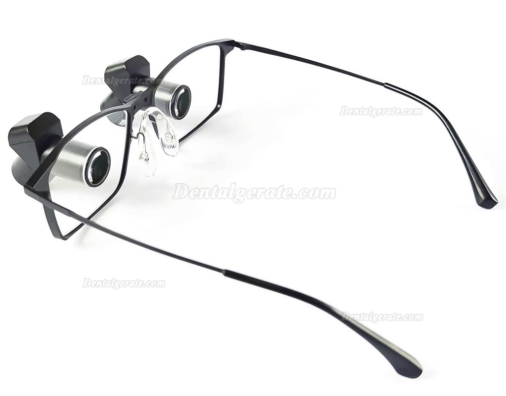 Micare ENM-350X 3.5X Dental Ergonomic Lupenbrille,TTL Chirurgische Lupenbrille (Kunststofflinsen)