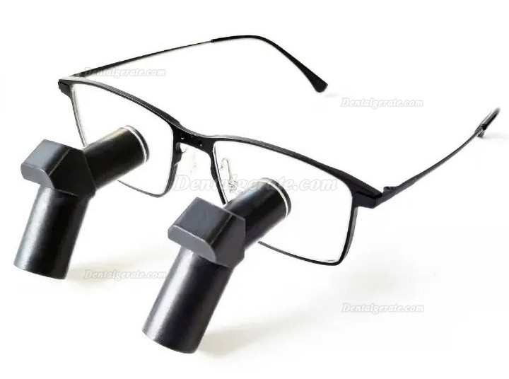 Micare ENM-550X 5.5X Dental Ergonomic Lupenbrille,TTL Chirurgische Lupenbrille (Kunststofflinsen)