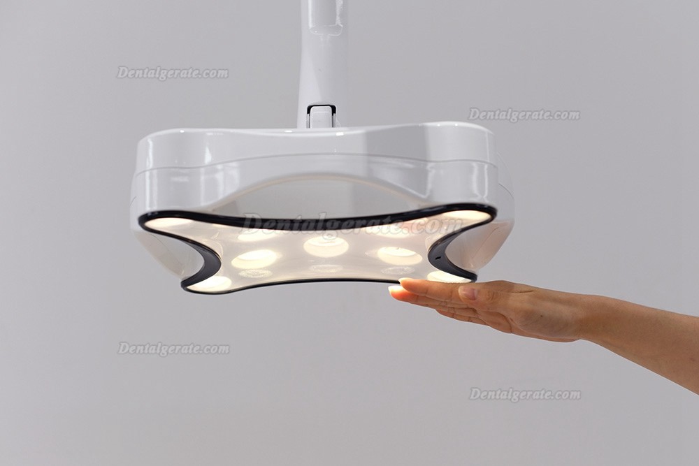 Micare JD1700 Doppelkopf LED Zahnarztlampe / Dental OP Leuchte mit Deckenmontage