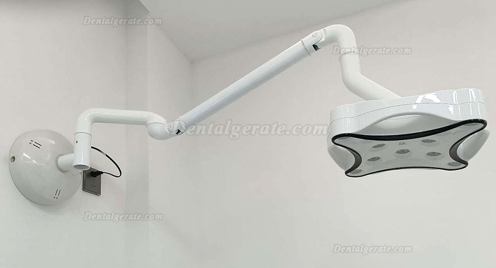 Micare JD1700G LED Zahnarztlampe / Behandlungsleuchte mit Wandhalterung