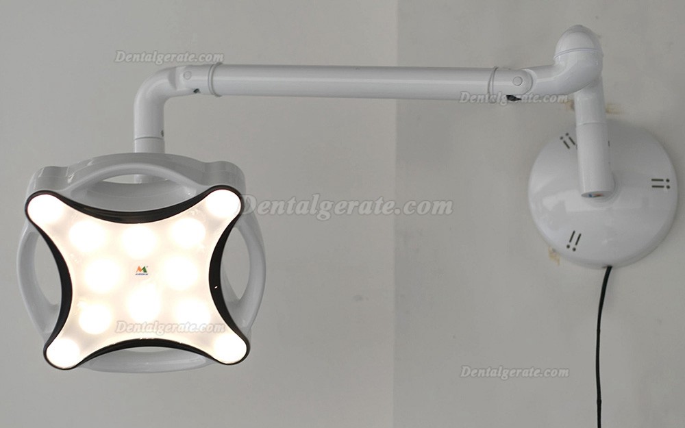 Micare JD1700G LED Zahnarztlampe / Behandlungsleuchte mit Wandhalterung