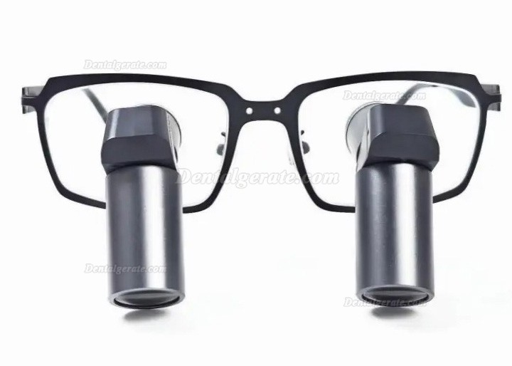 Micare JENM-550X 5.5X Dental Ergonomic Lupenbrille,Zahnmedizin TTL Lupenbrille (Vollmetall Linse)