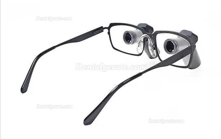 Micare JENM-550X 5.5X Dental Ergonomic Lupenbrille,Zahnmedizin TTL Lupenbrille (Vollmetall Linse)