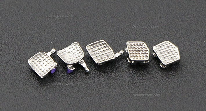 50 Packungen Dental Kieferorthop&auml;dische OC MIM Metall Brackets St&auml;nder Mini MBT 022 345 Haken