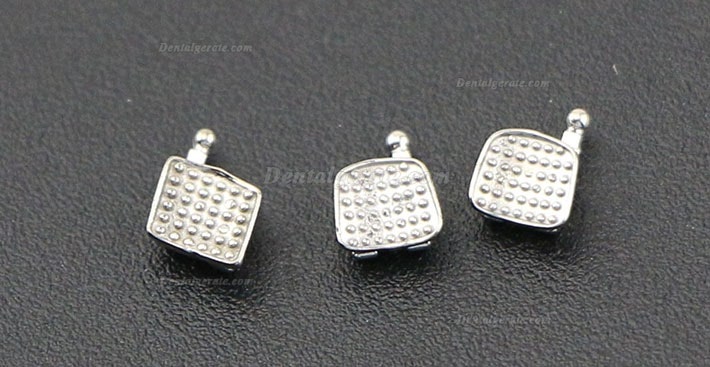 100 Packungen Dental Kieferorthop&auml;dische OC MIM Metall Brackets St&auml;nder Mini Roth 022 345 Haken