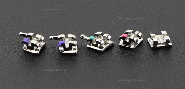 100 Packungen OC Dental Kieferorthop&auml;dische Metall Bracket St&auml;nder MIM Mini Roth MBT 018 022 345
