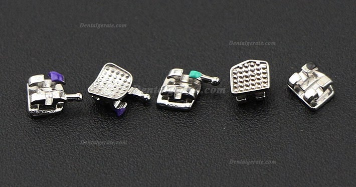 100 Packungen OC Dental Kieferorthop&auml;dische Metall Bracket St&auml;nder MIM Mini Roth MBT 018 022 345