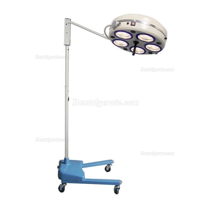 Dental Behandlungsleuchte / Mobile OP Lampe Zahnarzt (5 Reflektoren 30 LEDs)
