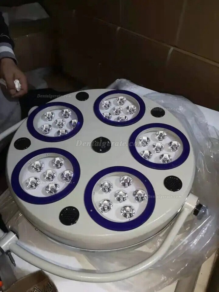 Dental Behandlungsleuchte / Mobile OP Lampe Zahnarzt (5 Reflektoren 30 LEDs)
