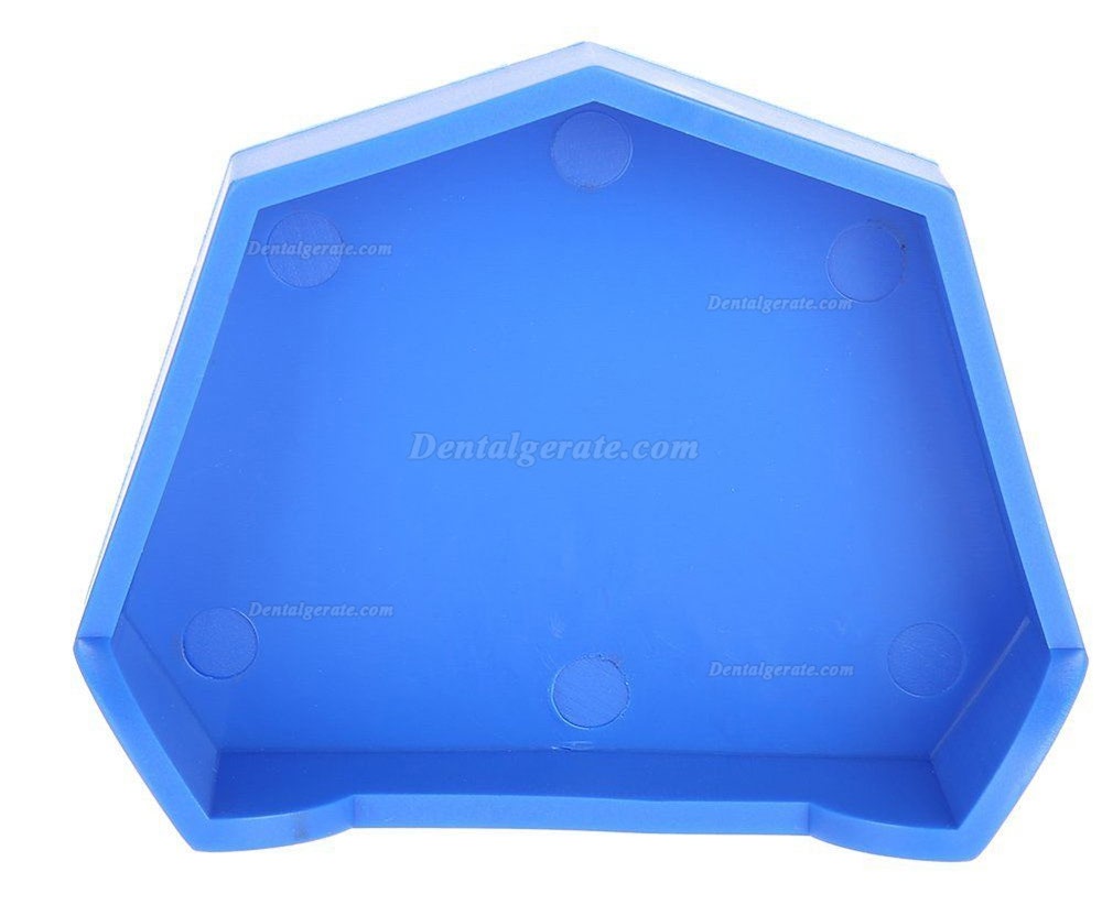 Dental Lab Modelle mit Kerben zwei Gr&ouml;&szlig;en S + M + L Blau 6 St&uuml;ck
