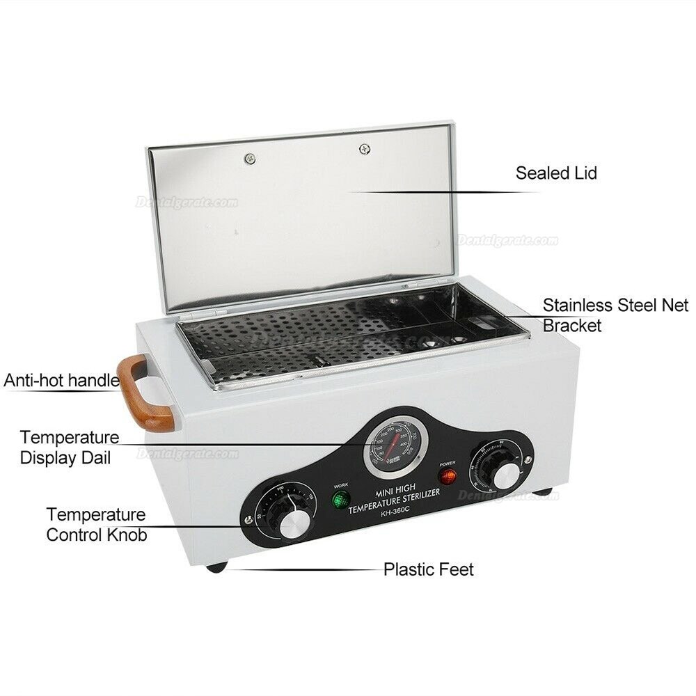 NOVA&reg; FMX-7-5 Zahnheilkunde-Trockenhitze-Sterilisator Medizinische Tierarzt-T&auml;towierung mit Temperaturregelung / Display
