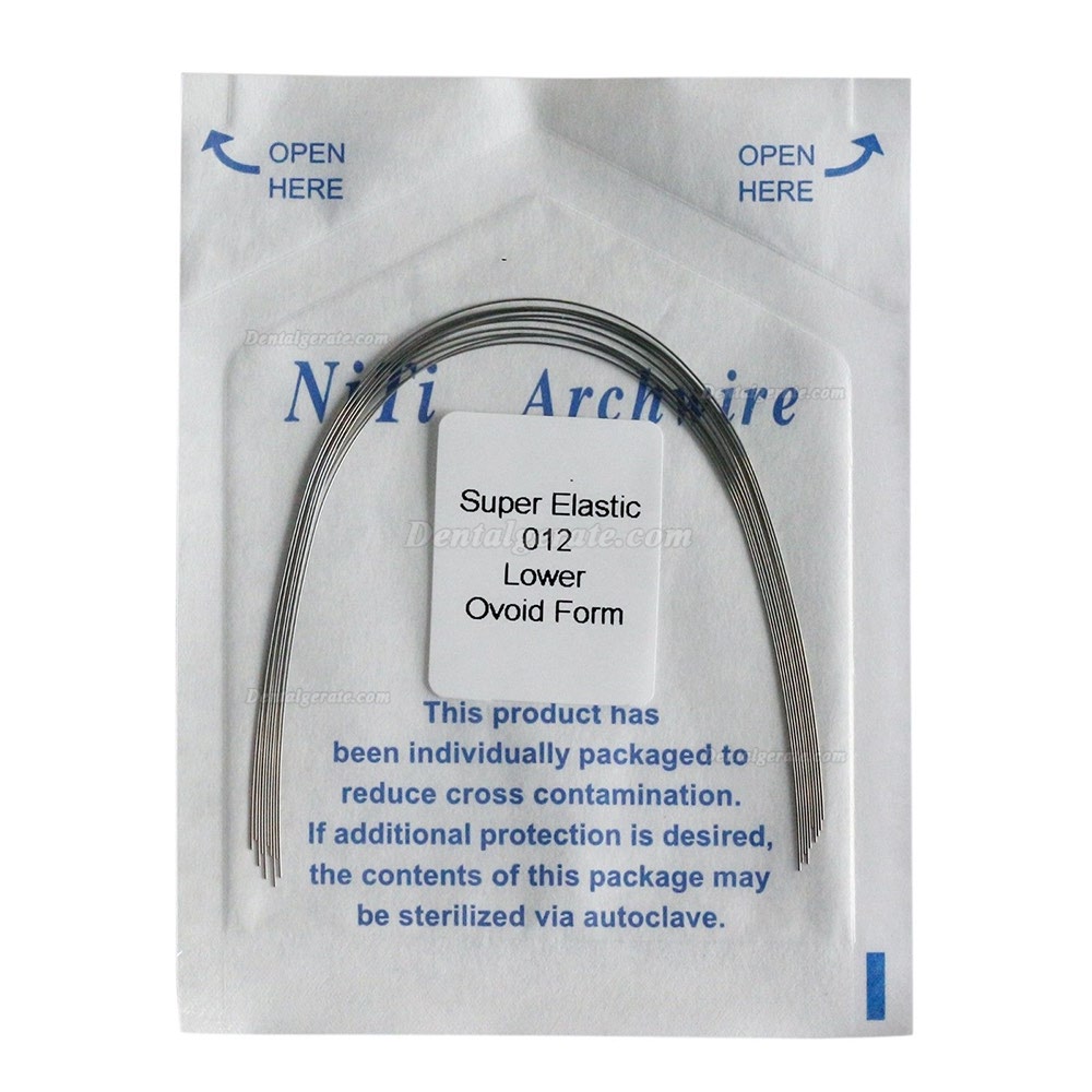 5 Bag Dental Orthodontic Super Elastics Niti Round Arch Wires Ovoid Form 5 Bag Dental Orthodontic Super Elastics Niti Round Arch Wires Ovoid Form