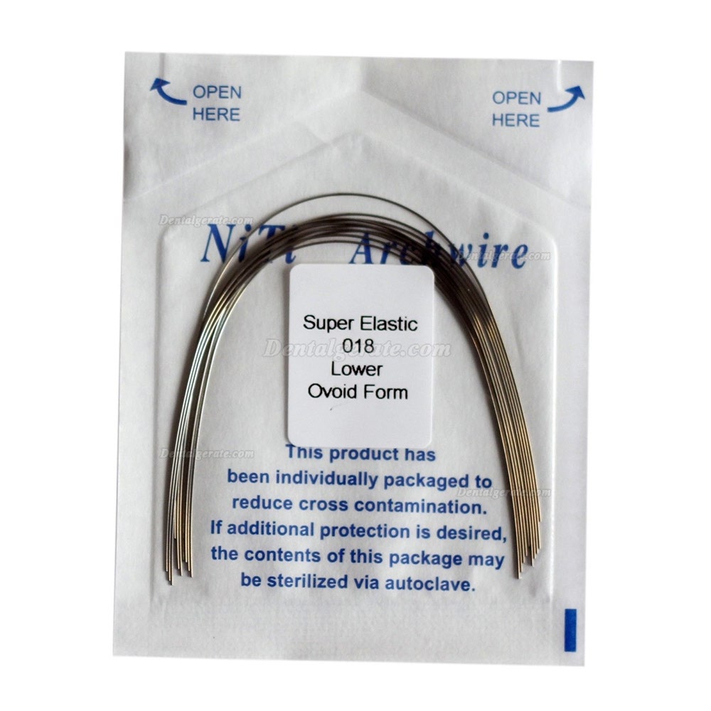 5 Bag Dental Orthodontic Super Elastics Niti Round Arch Wires Ovoid Form 5 Bag Dental Orthodontic Super Elastics Niti Round Arch Wires Ovoid Form