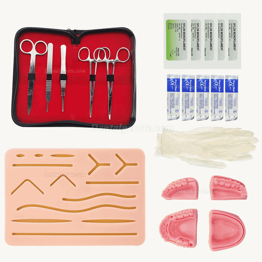 Zahnmedizinisches Chirurgisches Übungsnahtset Naht Trainer Nahttrainer Zahnmedizinisches Chirurgisches Übungsnahtset Naht Trainer Nahttrainer