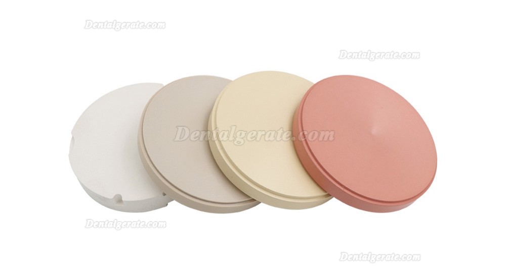 DentalPEEK-Bl&ouml;ck PEEK Ronden Polyetheretherketon Fr&auml;srohlinge 98mm/95mm x 12/14/16/18/20/24/26mm