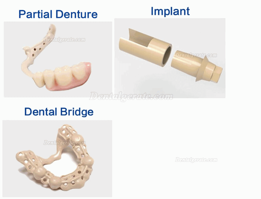 DentalPEEK-Bl&ouml;ck PEEK Ronden Polyetheretherketon Fr&auml;srohlinge 98mm/95mm x 12/14/16/18/20/24/26mm