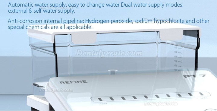 Refine PT 7 Ultraschallscaler Parodontalbehandlungsger&auml;t mit Wasserflasche