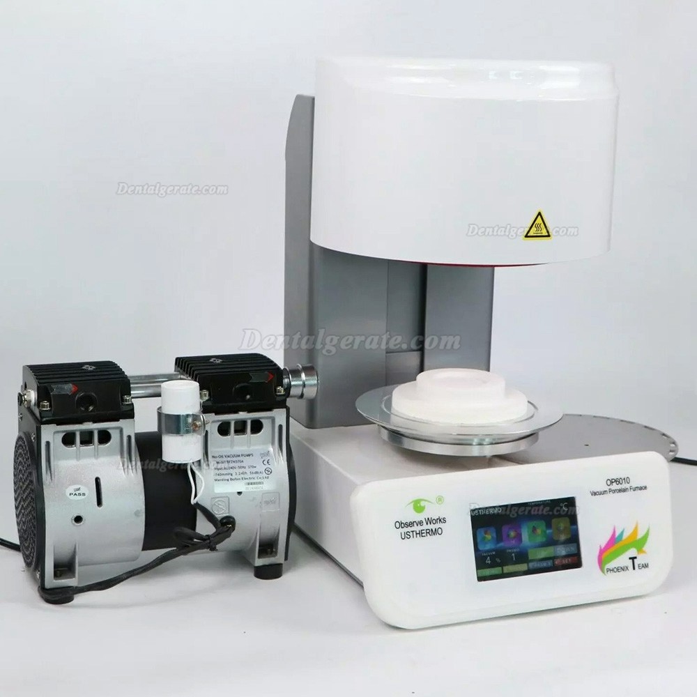 Phoenix 6010 Dentaler Automatischer Programmierbarer Vakuum Porzellanofen mit Vakuumpumpe