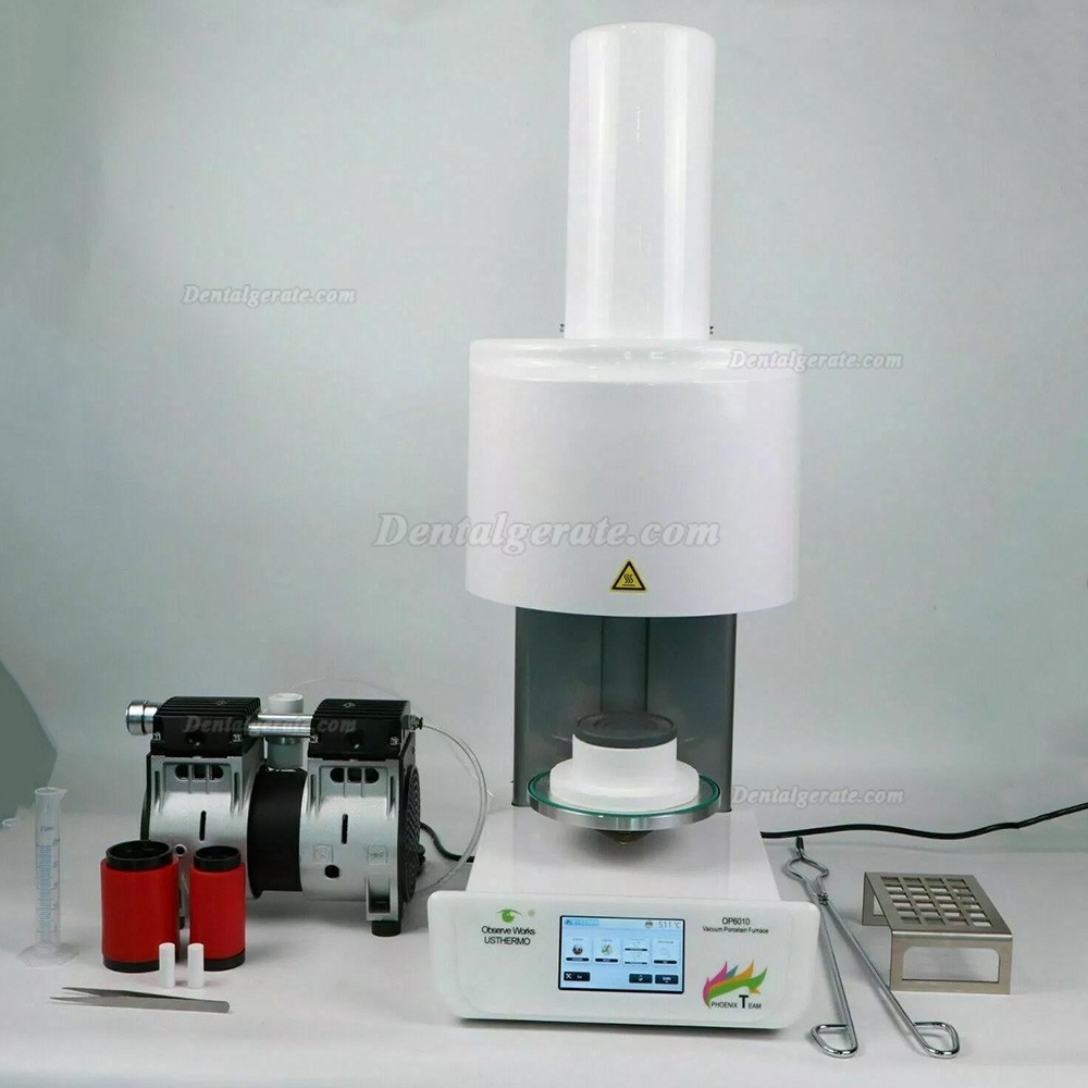 PHOENX OP6010A Plus Keramikpressofen Mit Vakuumpumpe zum Brennen von Keramikmaterial f&uuml;r Z&auml;hne