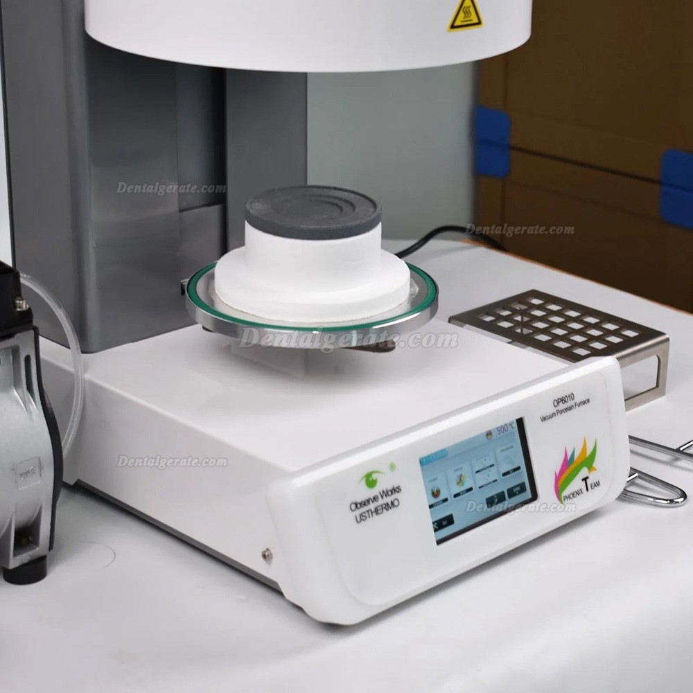 PHOENX OP6010A Plus Keramikpressofen Mit Vakuumpumpe zum Brennen von Keramikmaterial f&uuml;r Z&auml;hne