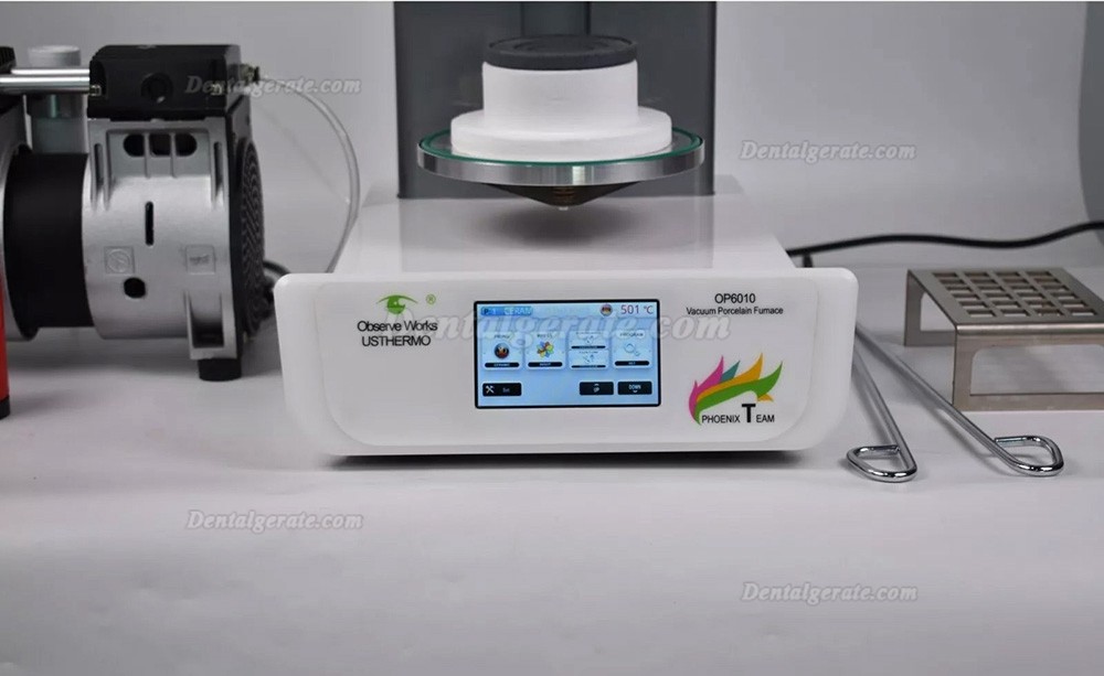 PHOENX OP6010A Plus Keramikpressofen Mit Vakuumpumpe zum Brennen von Keramikmaterial f&uuml;r Z&auml;hne