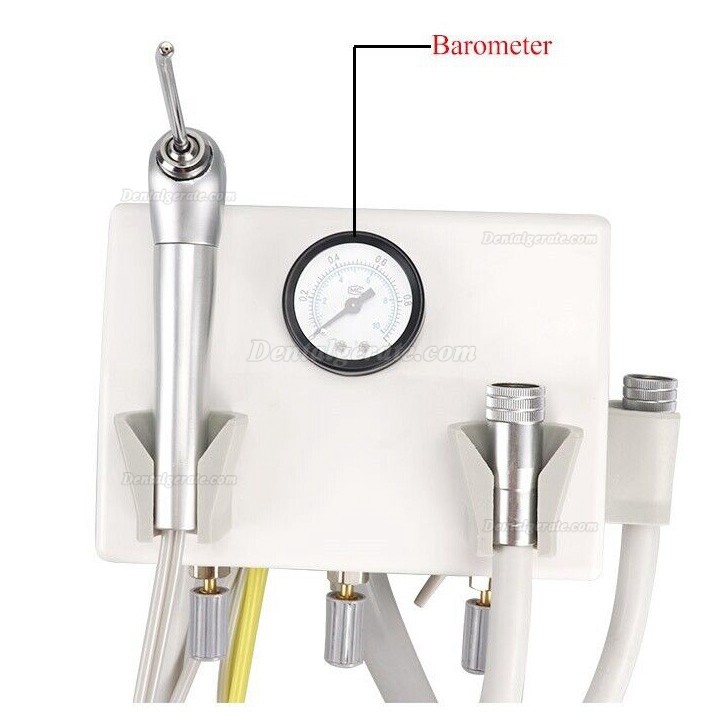 Dentale Tragbare Turbineneinheit zur Wandmontage 4H (Multifunktionsspritze + Fußpedalsteuerung) Dentale Tragbare Turbineneinheit zur Wandmontage 4H (Multifunktionsspritze + Fußpedalsteuerung)
