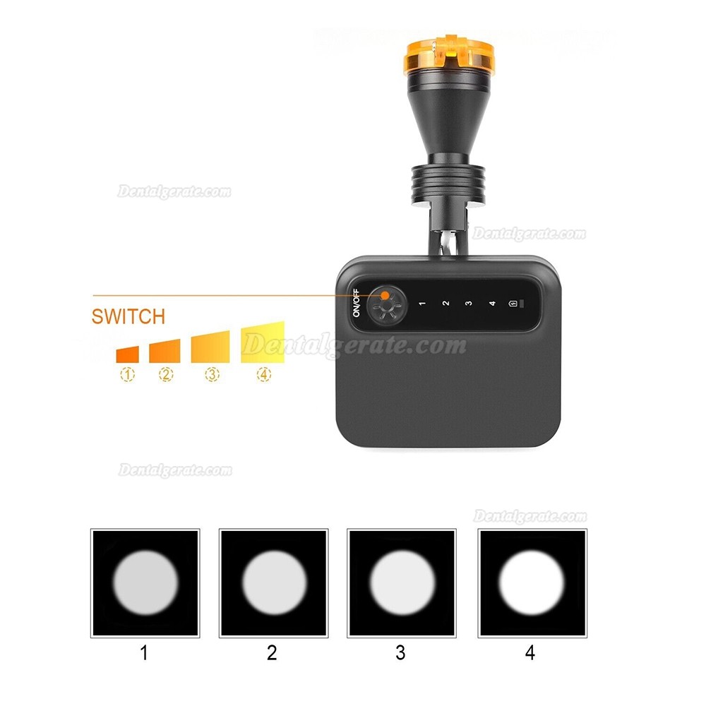 Kabelloses LED Licht 5W f&uuml;r Lupenbrillen inkl. 2 Akku
