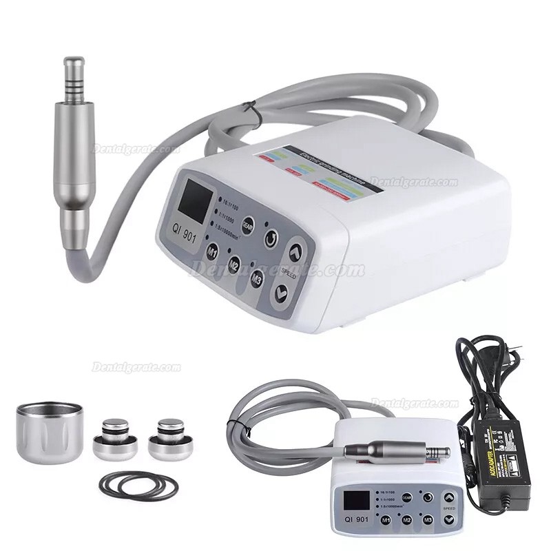 QI-901 Dental Elektrische B&uuml;rstenlosen LED Mikromotor Mit LED