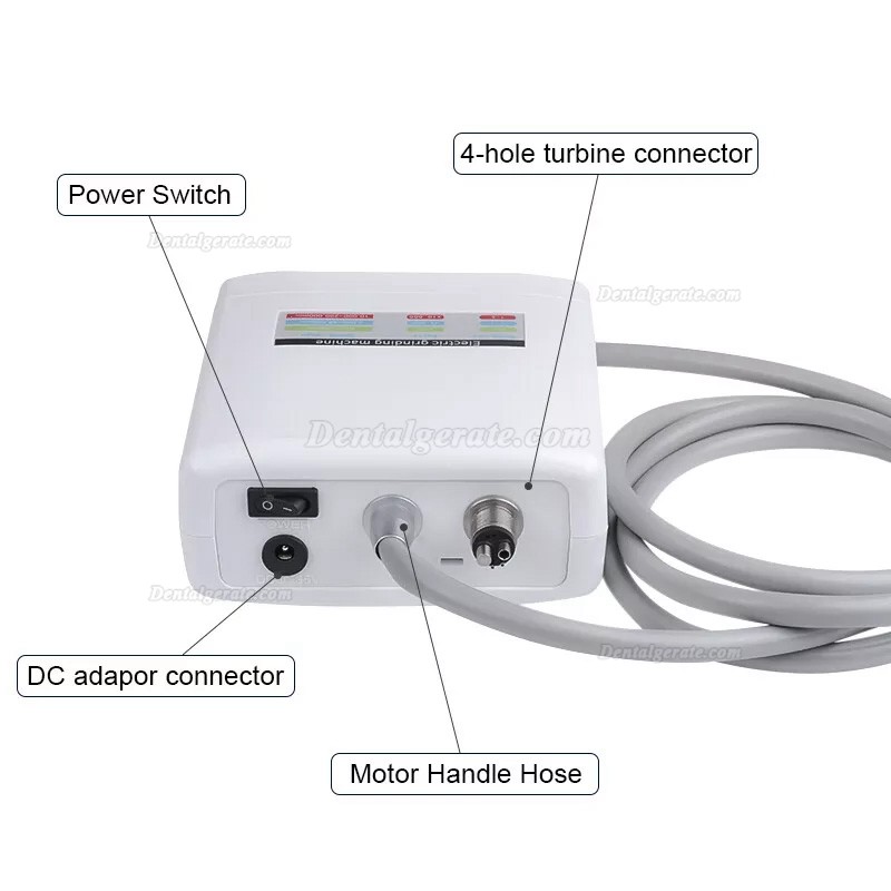 QI-901 Dental Elektrische B&uuml;rstenlosen LED Mikromotor Mit LED