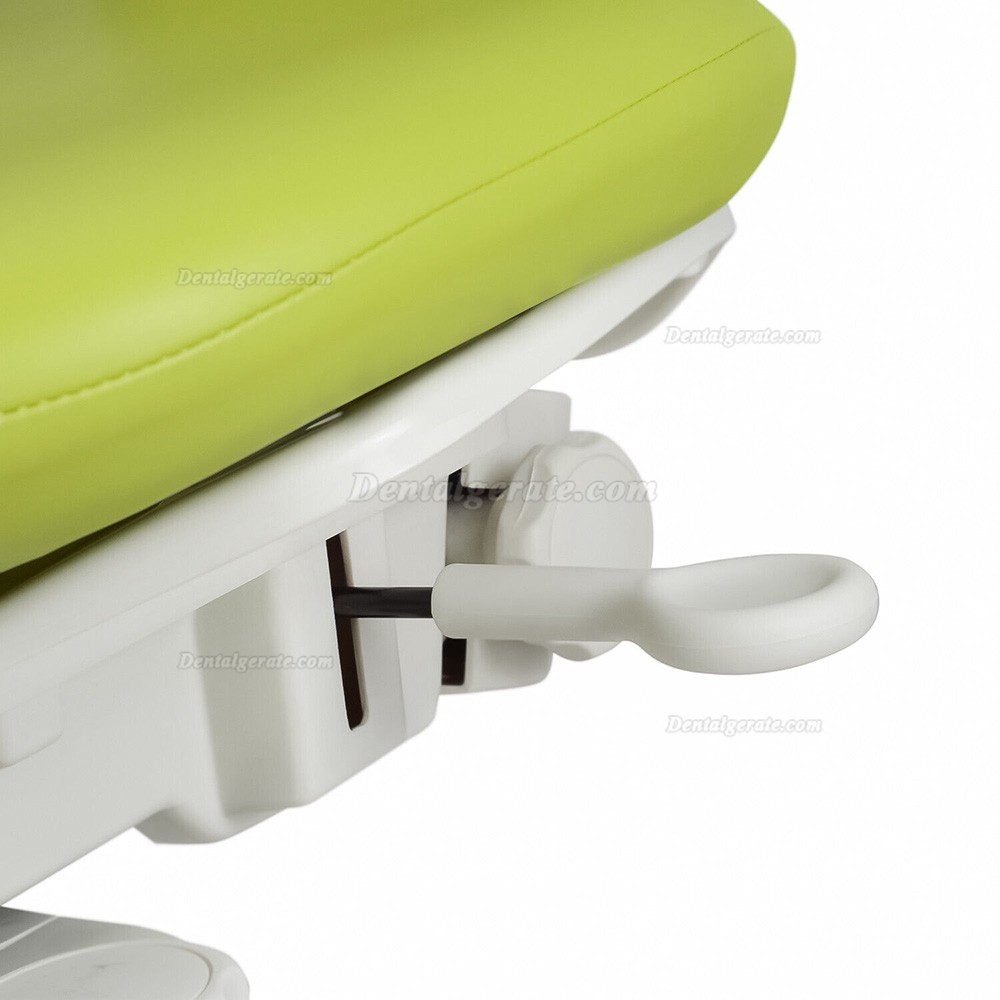QIYUAN QY-MDS-E3 Dentalmikroskop-Bedienerhocker Ergonomischer Zahnarzt Hocker Dynamischer Sitz aus PU-Leder