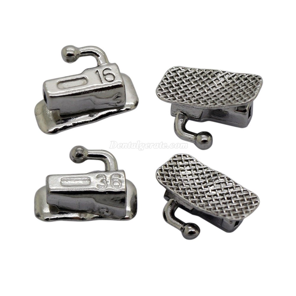 20 Sets Dental Kieferorthop&auml;dische Bindung Einzeln Bukkal Rohre st Molar Roth 022 Slot