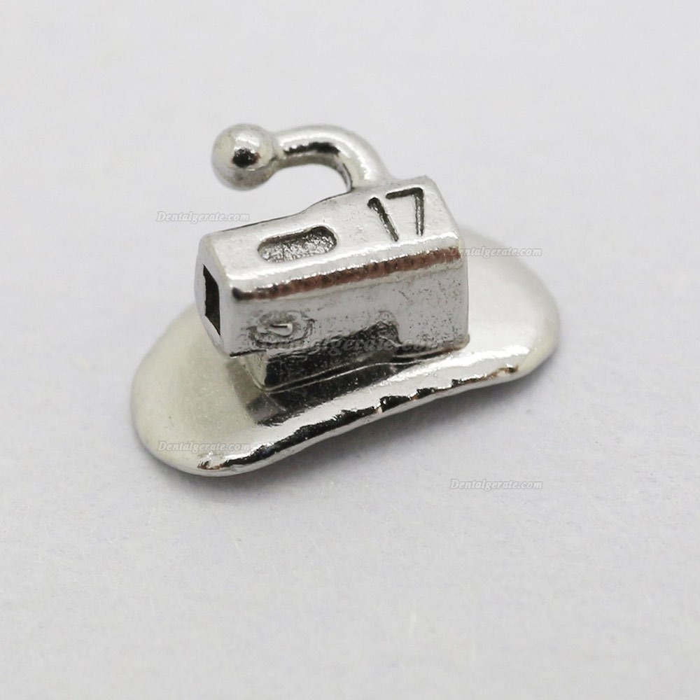 Dental Kieferorthop&auml;dische Bindung Einzeln Bukkal Rohr Roth 0.022 2nd Molar 20 Sets/Box