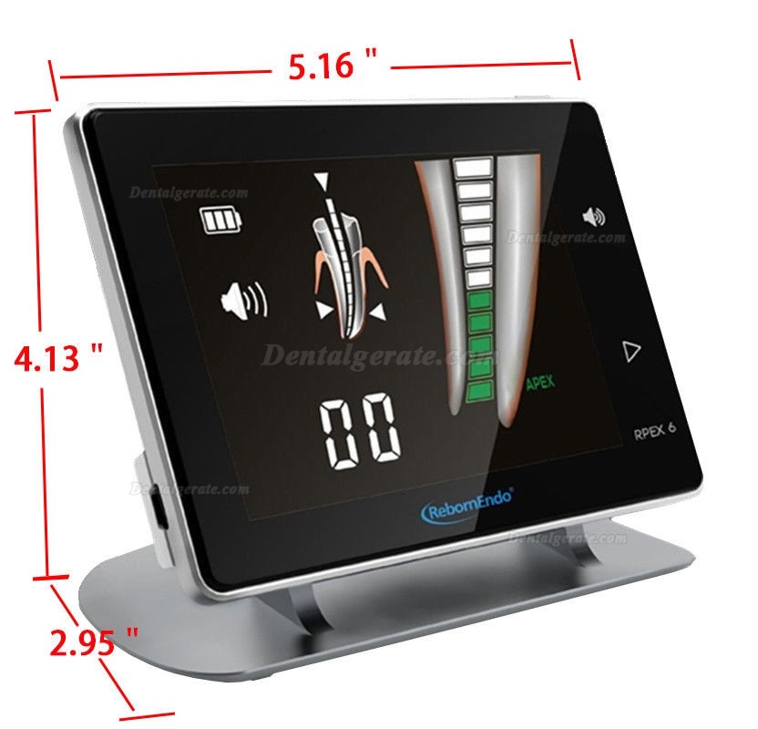 4.5 LCD Dental Wurzelkanal Apexlokalisator Endodontic Finder RPEX 6