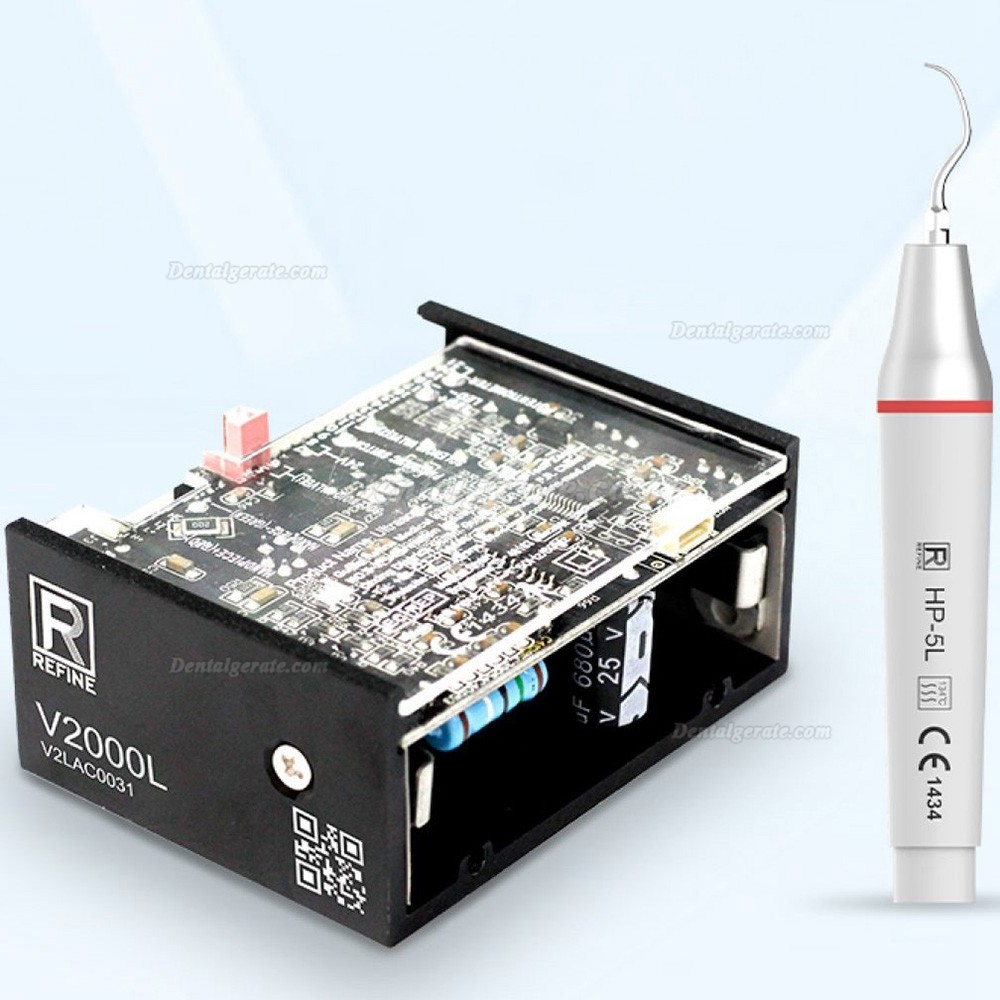 Refine® V3000L Ultraschallscaler für Zahnarztstühle (Mit endodontischer Funktion & LED, Kompatibler SATELEC/DTE/NSK)