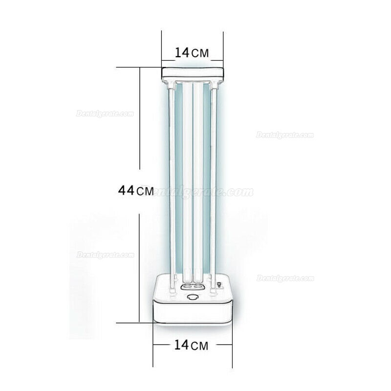 36W UV Bakterizid Quarz Lampe Desinfektion Ozon Sterilisator Timer-Fernbedienung