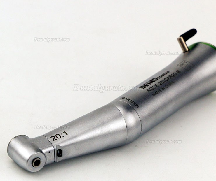 BEING 20: 1 Zahnimplantat-Chirurgie Inneres Wasser-Winkelstück-Handstück aus Glasfaser BEING 20: 1 Zahnimplantat-Chirurgie Inneres Wasser-Winkelstück-Handstück aus Glasfaser