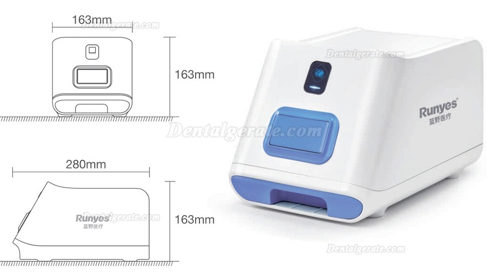 Runyes DS630 digitaler r&ouml;ntgen-phosphorplattenscanner, speicherfolienscanner f&uuml;r Zahn&auml;rzte