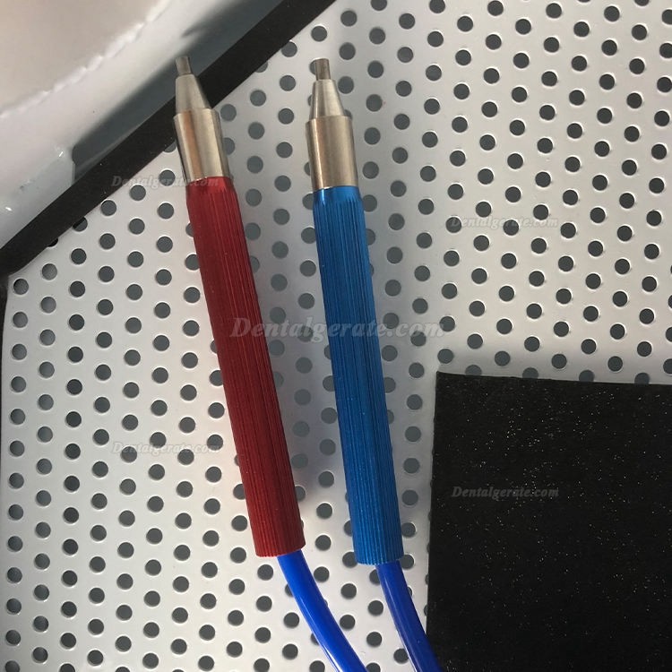 NewroDent® S-606 Dentallabor Sandstrahlgeräte Feinstrahlkabine mit zwei Stiften zum Polieren NewroDent® S-606 Dentallabor Sandstrahlgeräte Feinstrahlkabine mit zwei Stiften zum Polieren