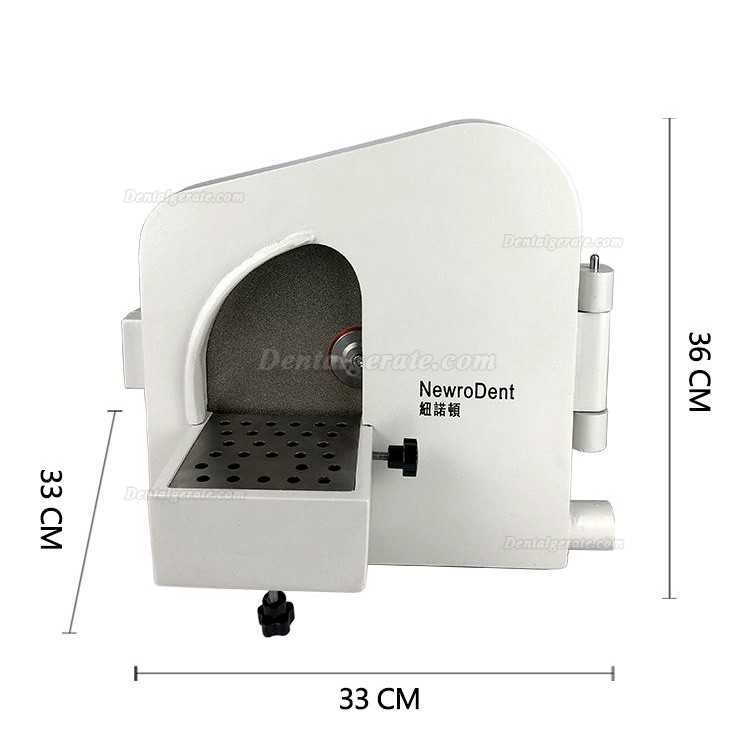 NewroDent&reg; S-801 Dental Gipsmodelltrimmer Gipstrimmer mit Diamantieren Trimmerscheiben